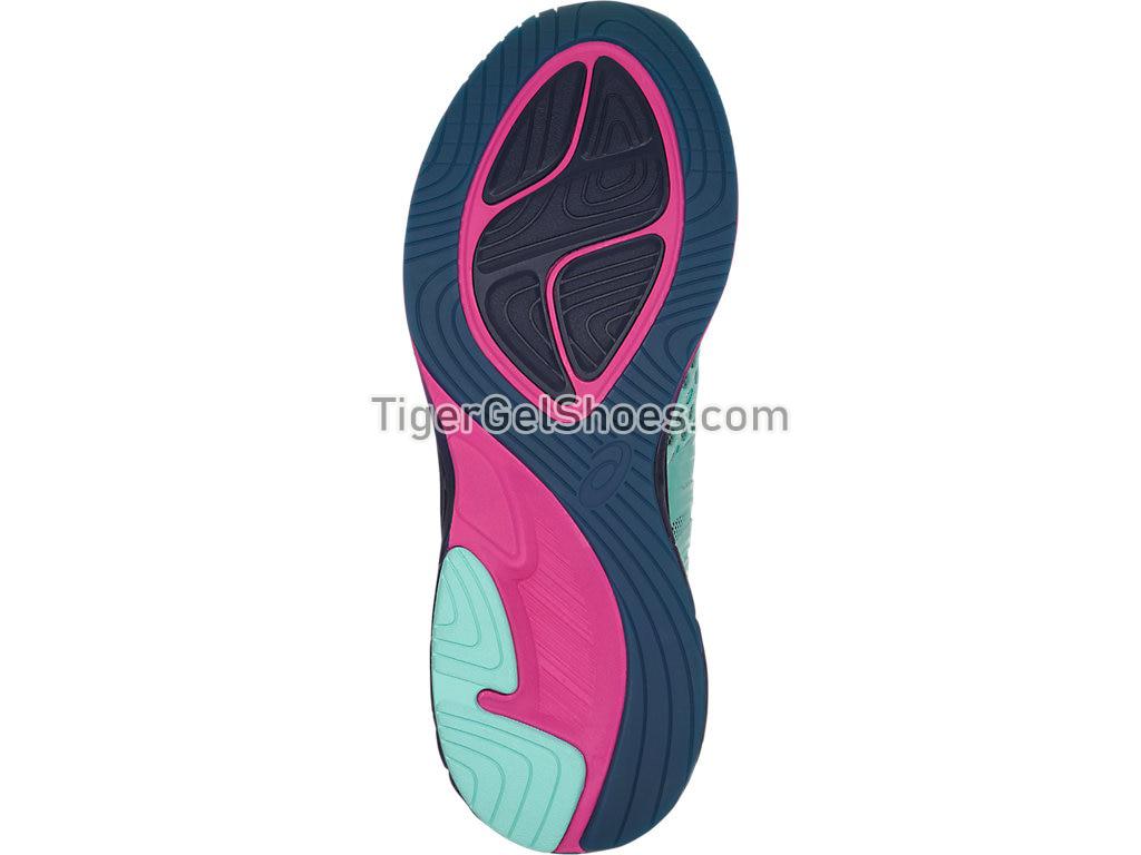 Asics Noosa FF 2 Aruba Blue/Indigo Blue/Fuschia Purple T869N-8849 Womens Running Shoes