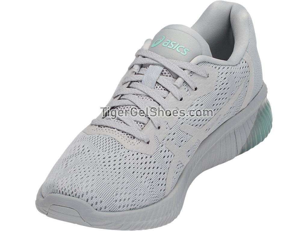 Asics GEL-Kenun MX Mid Grey/Mid Grey/Opal Green T888N-9696 Womens Running Shoes