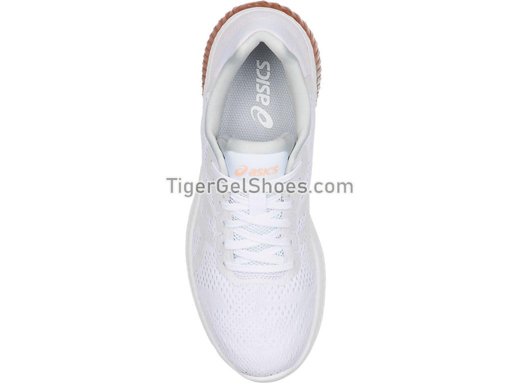 Asics GEL-Kenun MX White/White/Apricot Ice T888N-0101 Womens Running Shoes