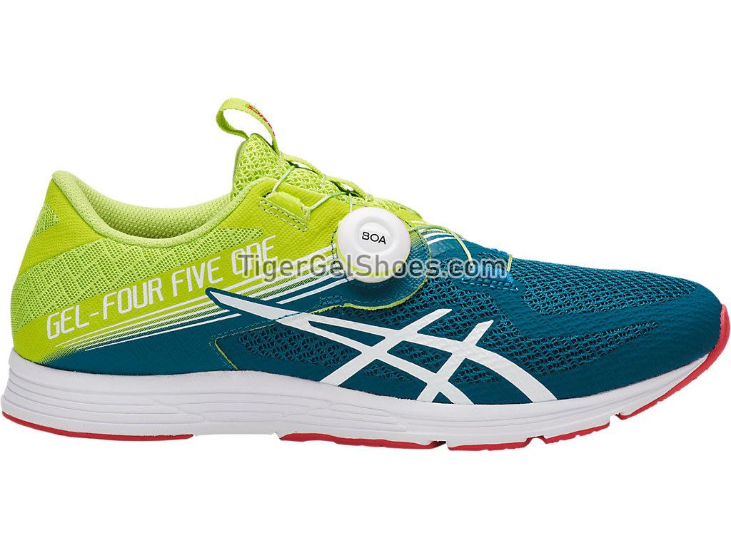 Asics GEL-451 Neon Lime/White T824N-300 Mens Running Shoes