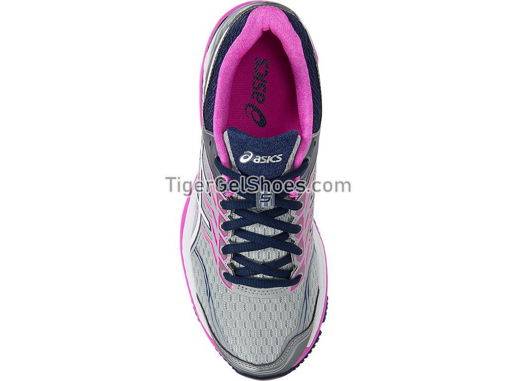 Asics GT-2000 5 Midgrey/White/Pink Glow T757N-9601 Womens Running Shoes