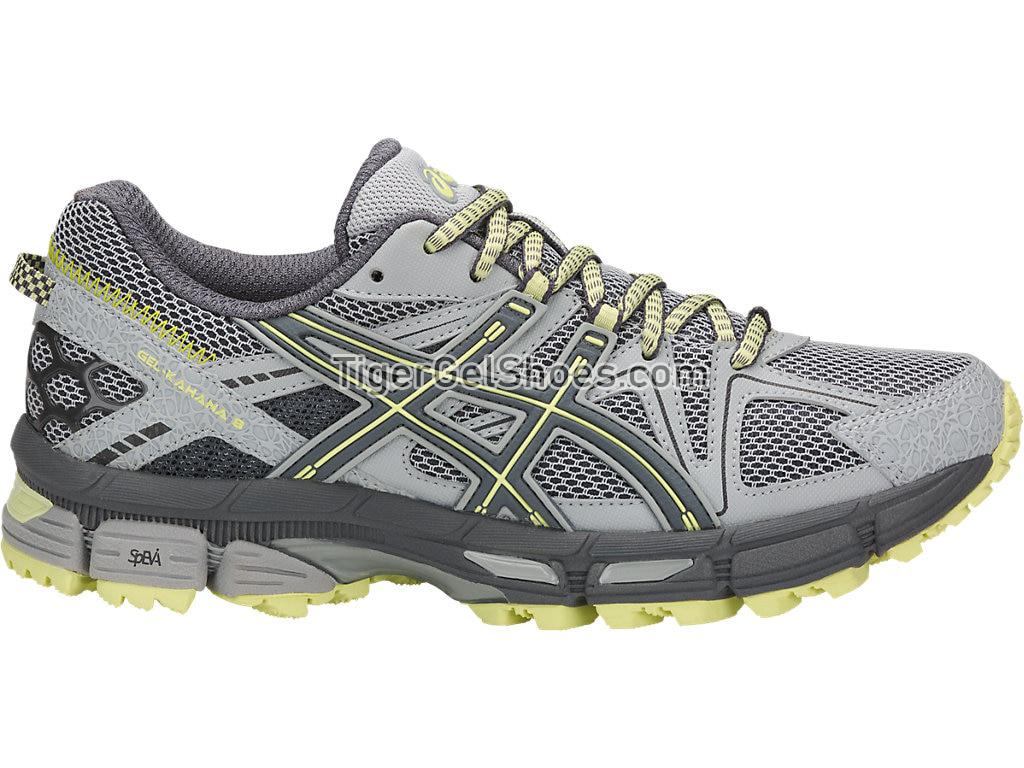 Asics GEL-Kahana 8 Mid Grey/Carbon/Limelight T6L5N-9697 Womens Trail Running Shoes