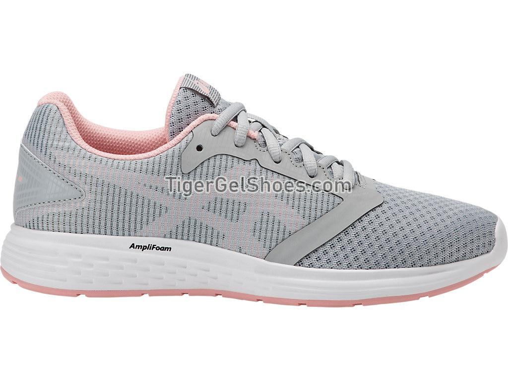 Asics Patriot 10 Mid Grey/Frosted Rose 1012A117-020 Womens Running Shoes