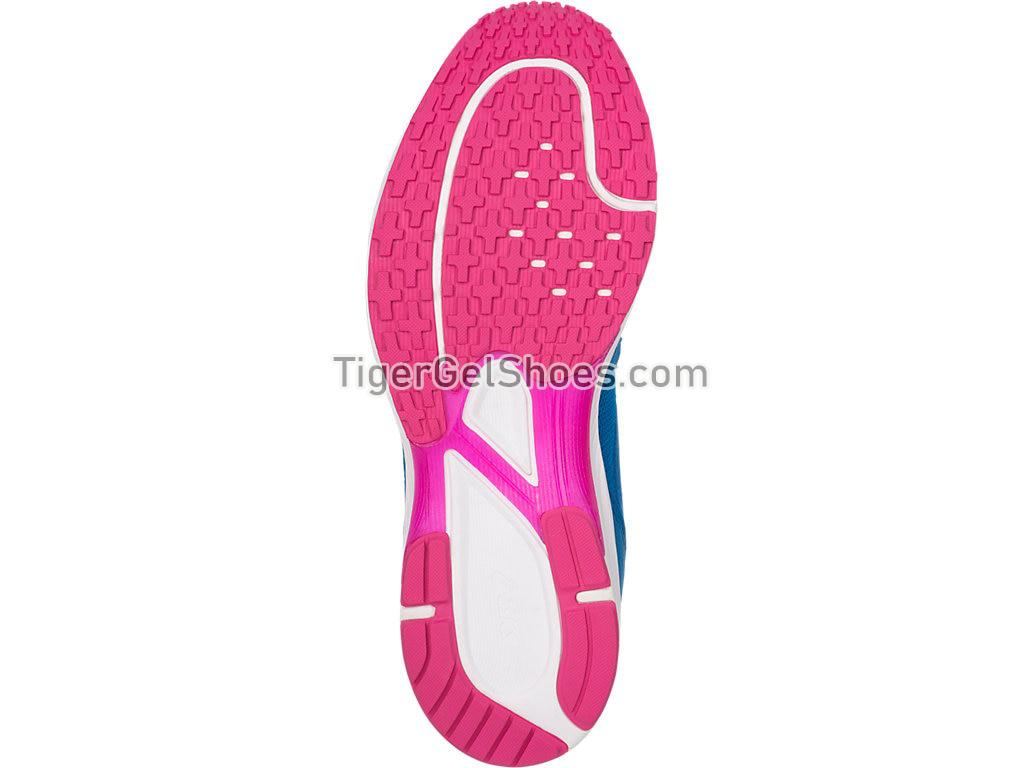 Asics LyteRacer TS 7 Directoire Blue/White/Pink Glow T8B5N-4343 Womens Running Shoes