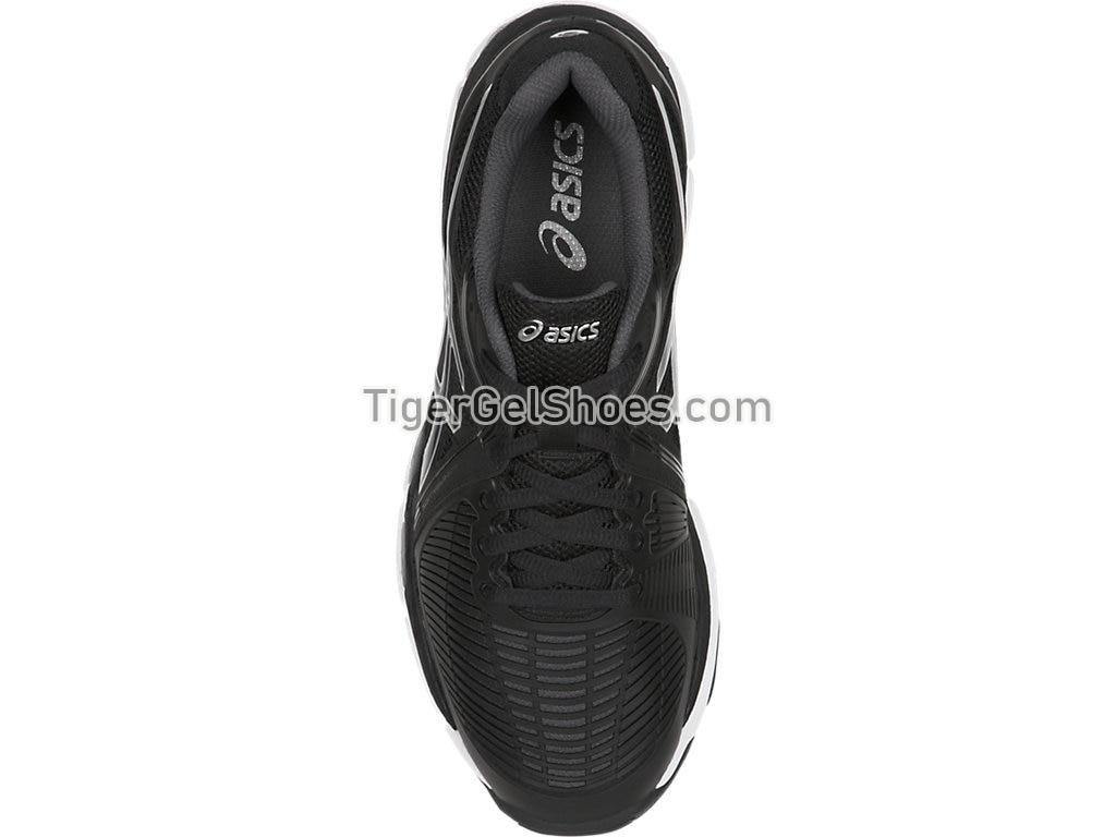 Asics GEL-Netburner Ballistic Black/Dark Grey/White B557Y-9095 Womens Volleyball Shoes