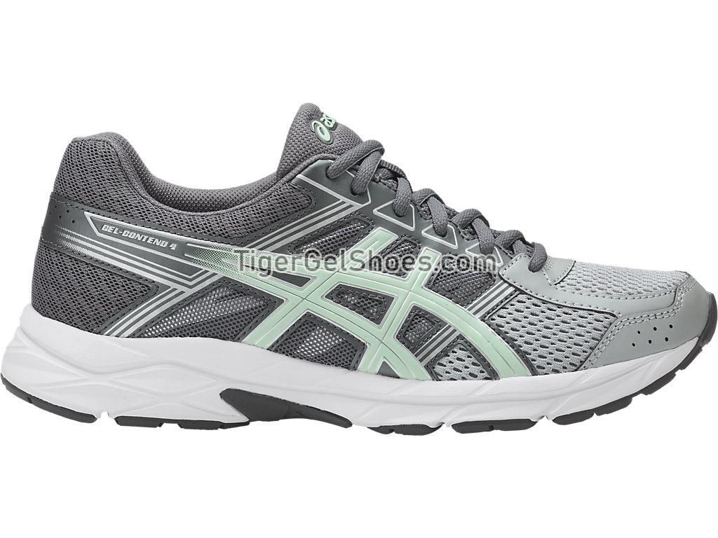 Asics GEL-Contend 4 Mid Grey/Glacier Sea/Silver T765N-9667 Womens Running Shoes