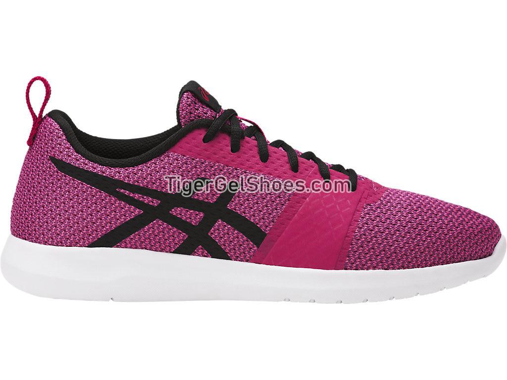 Asics Kanmei Cosmo Pink/Black/Plune T7H6N-2090 Womens Running Shoes