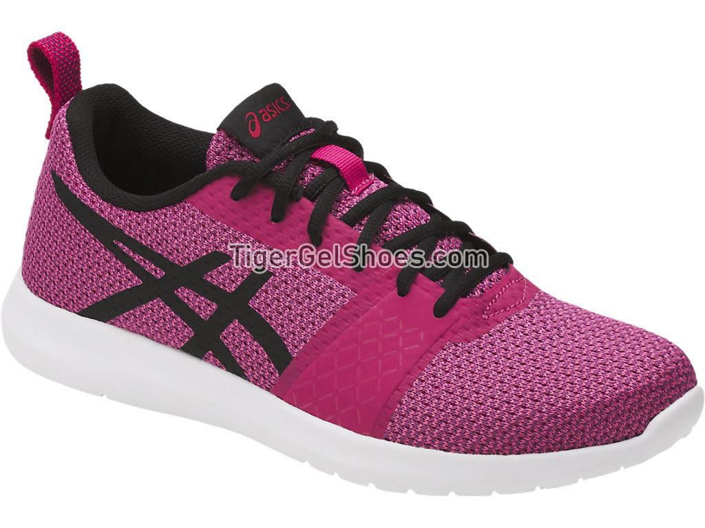 Asics Kanmei Cosmo Pink/Black/Plune T7H6N-2090 Womens Running Shoes