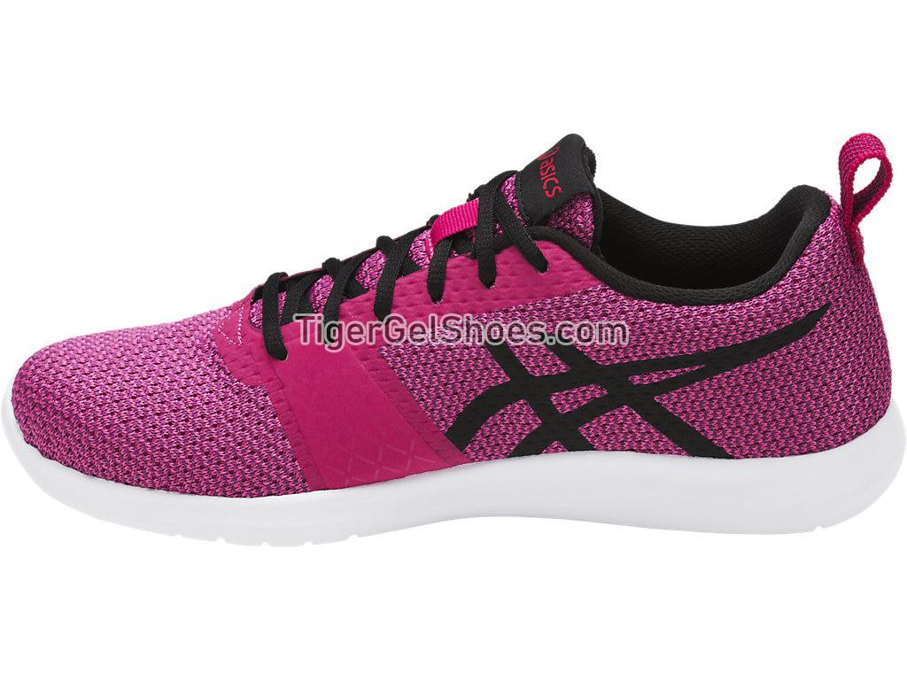 Asics Kanmei Cosmo Pink/Black/Plune T7H6N-2090 Womens Running Shoes