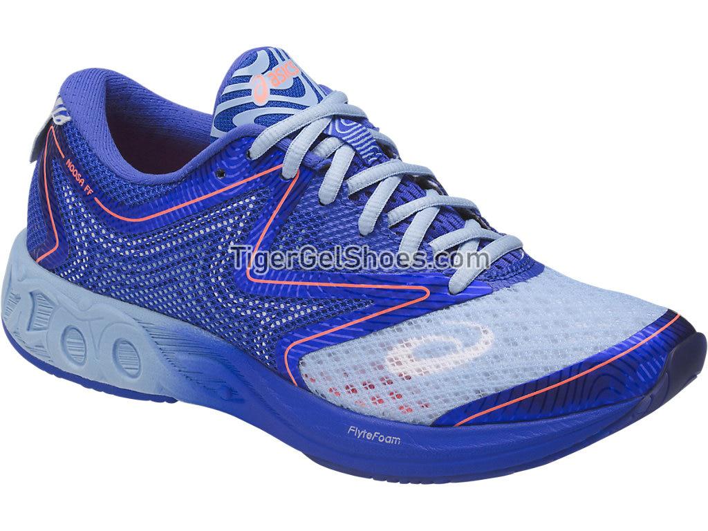 Asics Noosa FF Airy Blue/Blue Purple/Flash Coral T772N-3948 Womens Running Shoes