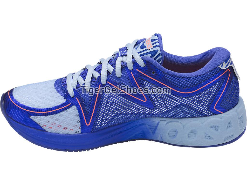 Asics Noosa FF Airy Blue/Blue Purple/Flash Coral T772N-3948 Womens Running Shoes