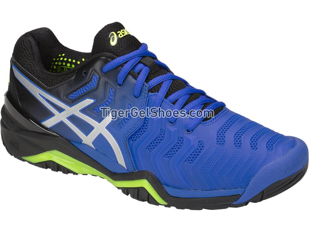 Asics GEL-Resolution 7 Illusion Blue/Silver E701Y-407 Mens Tennis Shoes