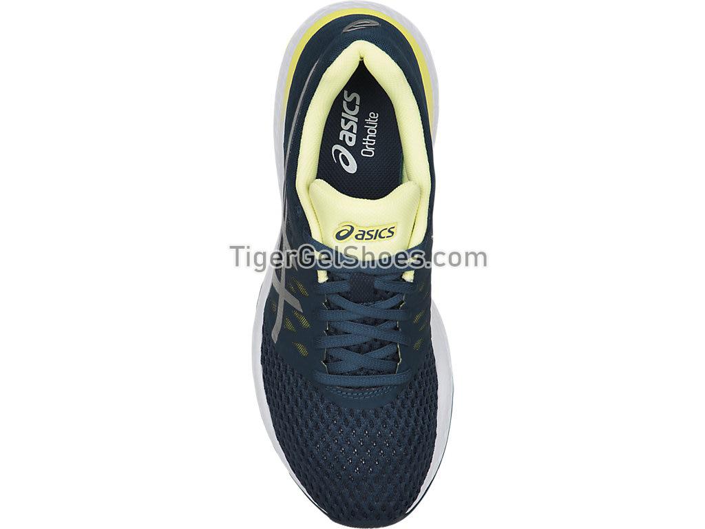 Asics GEL-Exalt 4 Dark Blue/Silver/Limelight T7E5N-4993 Womens Running Shoes