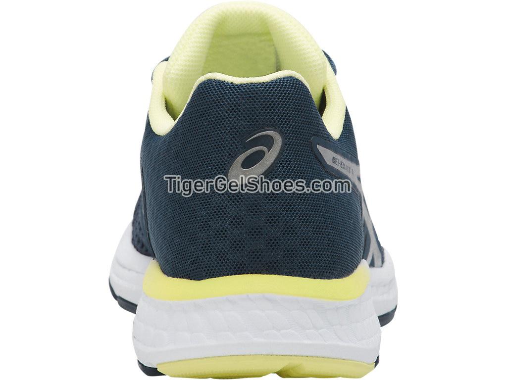 Asics GEL-Exalt 4 Dark Blue/Silver/Limelight T7E5N-4993 Womens Running Shoes