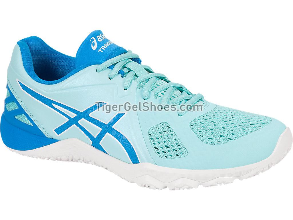 Asics Conviction X Aqua Splash/Diva Blue/White S753N-6743 Womens Training Shoes