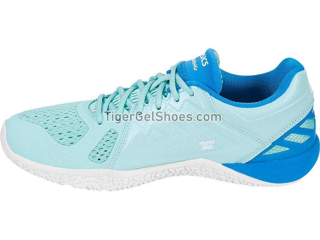 Asics Conviction X Aqua Splash/Diva Blue/White S753N-6743 Womens Training Shoes