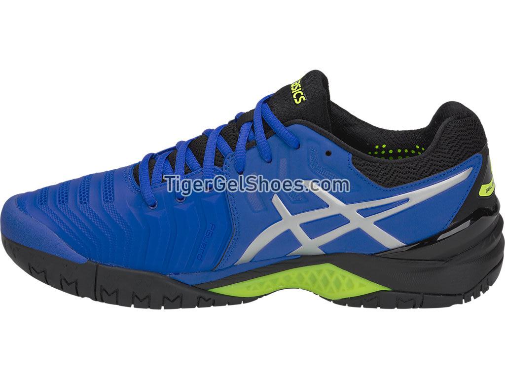 Asics GEL-Resolution 7 Illusion Blue/Silver E701Y-407 Mens Tennis Shoes