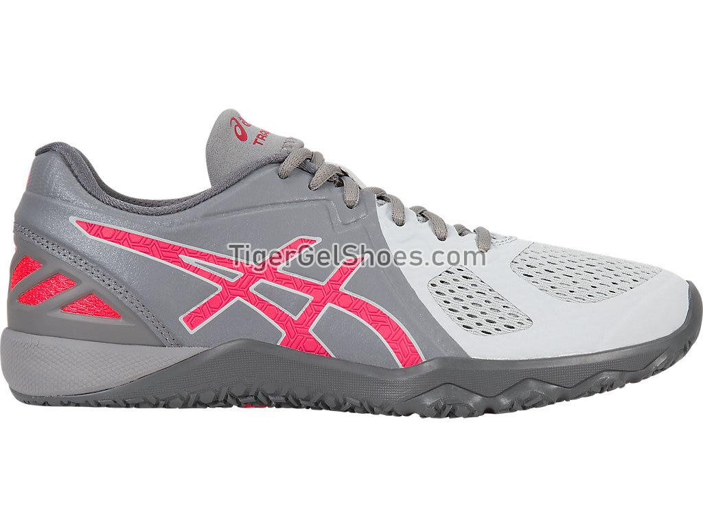 Asics Conviction X Aluminum/Diva Pink/Glacier Grey S753N-9620 Womens Training Shoes