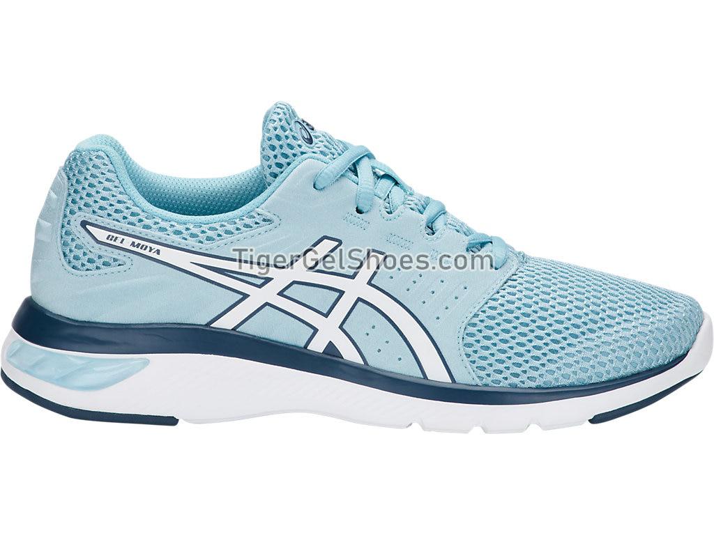 Asics GEL-Moya Porcelain Blue/White/Porcelain Blue T891N-1401 Womens Running Shoes