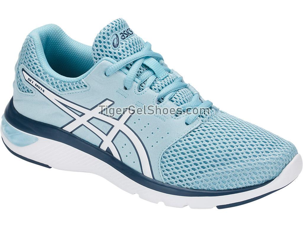 Asics GEL-Moya Porcelain Blue/White/Porcelain Blue T891N-1401 Womens Running Shoes