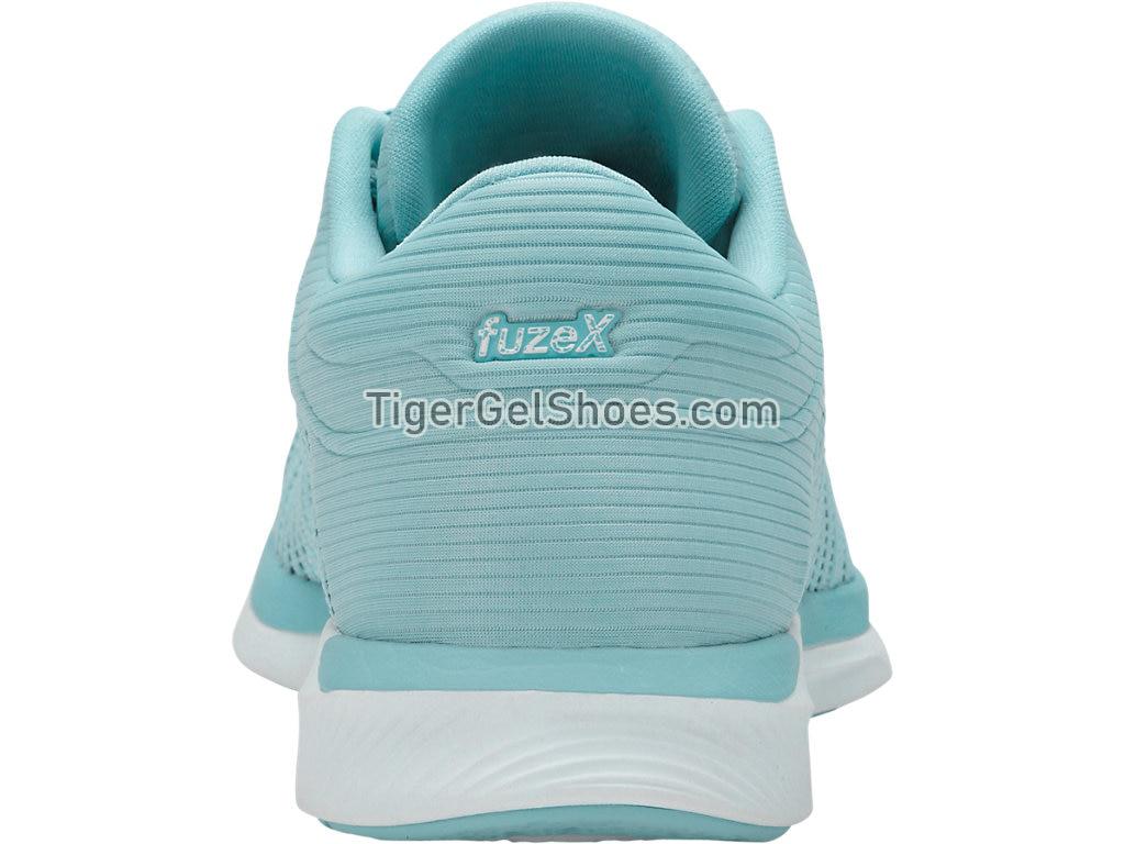 Asics fuzeX Rush Adapt Porcelain Blue/White/Smoke Blue T885N-1401 Womens Running Shoes