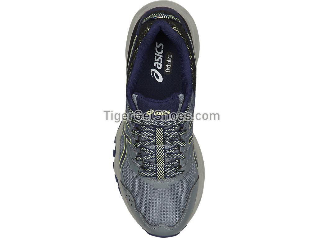 Asics GEL-Sonoma 3 Stone Grey/Indigo Blue/Limelight T774N-1149 Womens Trail Running Shoes