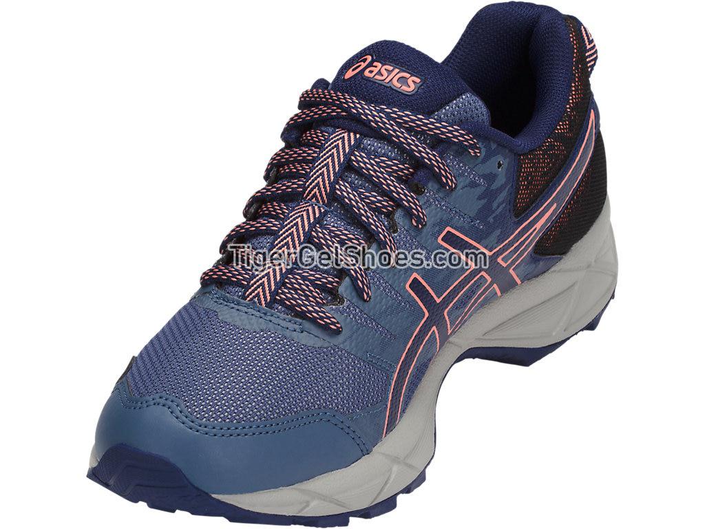 Asics GEL-Sonoma 3 Smoke Blue/Indigo Blue/Begonia Pink T774N-5649 Womens Trail Running Shoes