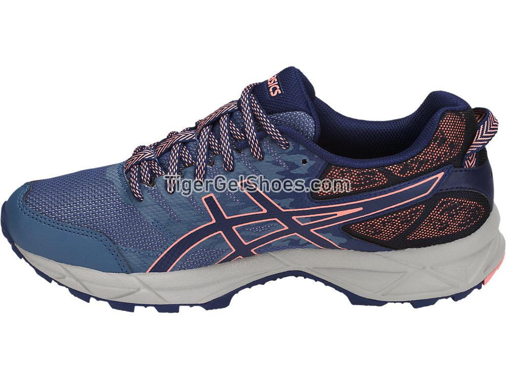 Asics GEL-Sonoma 3 Smoke Blue/Indigo Blue/Begonia Pink T774N-5649 Womens Trail Running Shoes