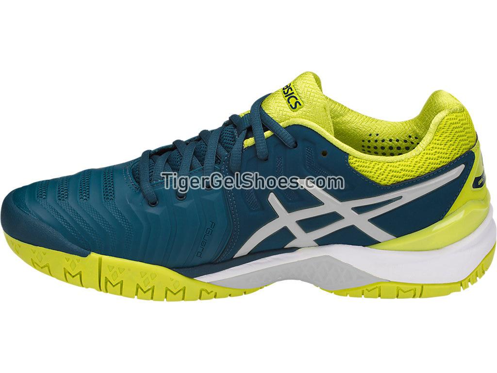 Asics GEL-Resolution 7 Ink Blue/Sulphur Springs/White E701Y-4589 Mens Tennis Shoes