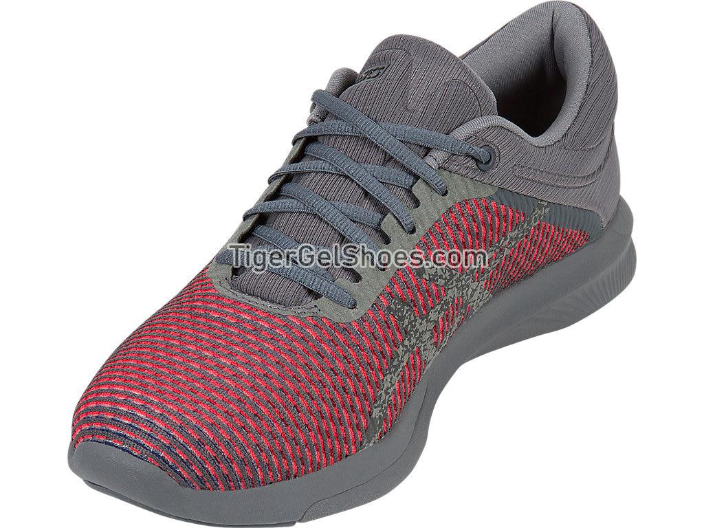 Asics fuzeX Rush CM Carbon/Carbon/Flash Coral T7K7N-9797 Womens Running Shoes
