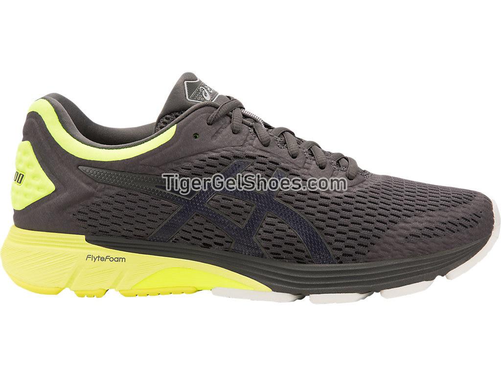 Asics GT-4000 Dark Grey/Safety Yellow 1011A163-020 Mens Running Shoes
