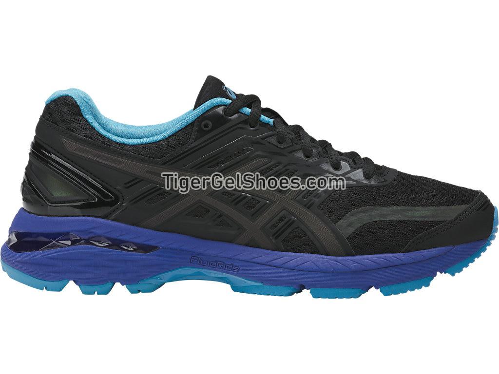 Asics GT-2000 5 Lite-Show Black/Island Blue/Reflective T7E6N-9041 Womens Running Shoes
