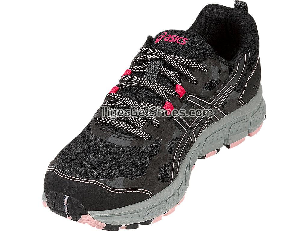 Asics GEL-Scram 4 (D) Black/Dark Grey 1012A170-001 Womens Running Shoes