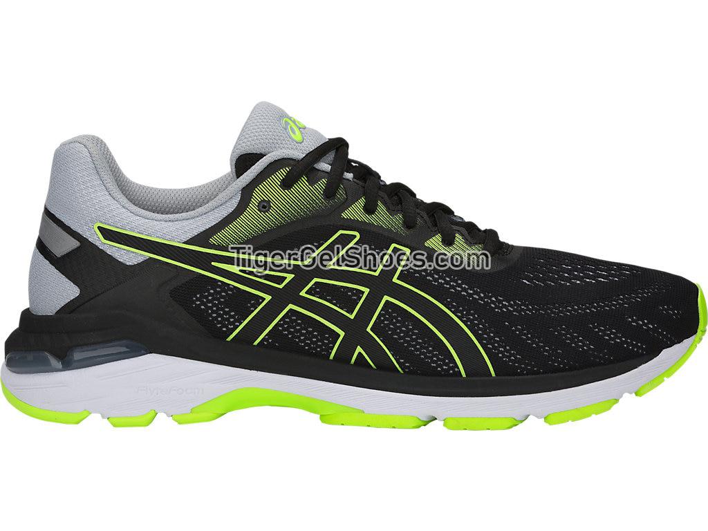 Asics GEL-Pursue 5 Black/Hazard Green 1011A260-001 Mens Running Shoes Asics GEL-Pursue 5 Black/Hazard Green 1011A260-001 Mens Running Shoes