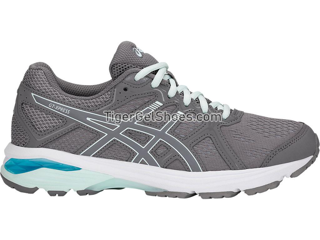 Asics GT-Xpress (D) Carbon/Soothin Sea 1012A185-020 Womens Running Shoes
