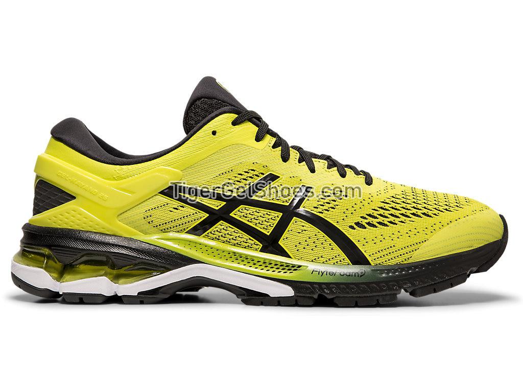 Asics GEL-KAYANO 26 Sour Yuzu/Black 1011A541-750 Mens Running Shoes