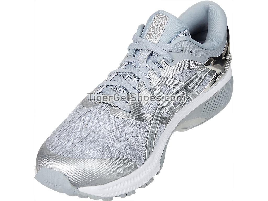 Asics GEL-KAYANO 26 Platinum Piedmont Grey/Silver 1011A761-020 Mens Running Shoes