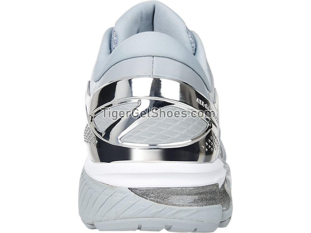 Asics GEL-KAYANO 26 Platinum Piedmont Grey/Silver 1011A761-020 Mens Running Shoes