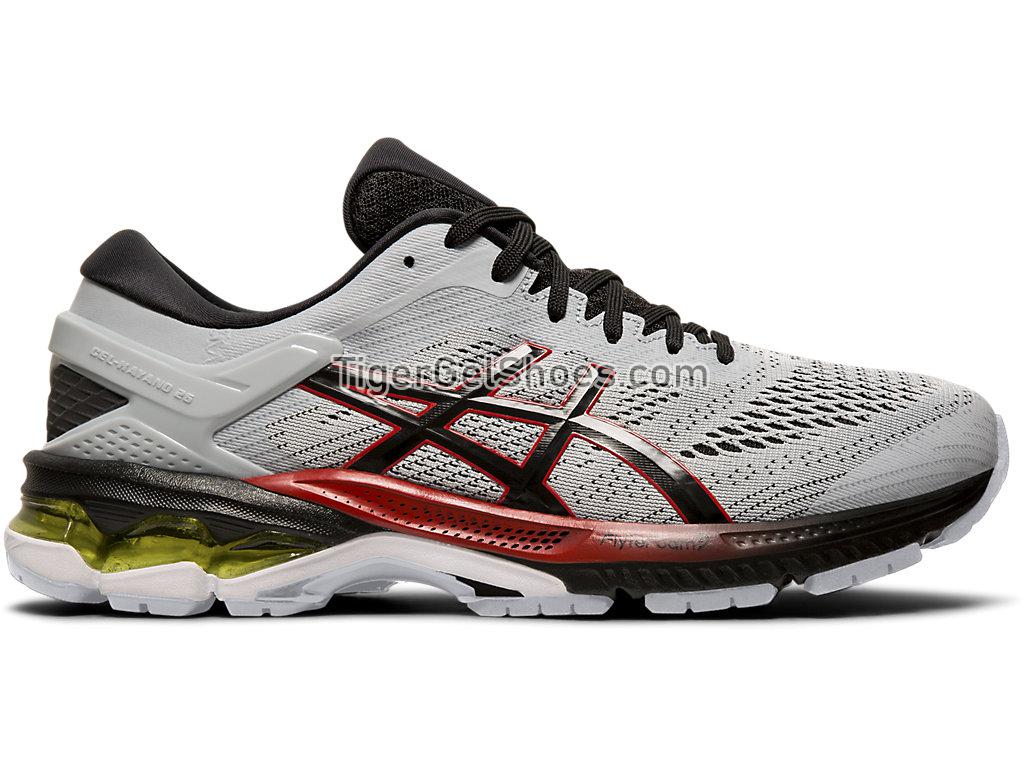 Asics GEL-KAYANO 26 Piedmont Grey/Black 1011A541-020 Mens Running Shoes