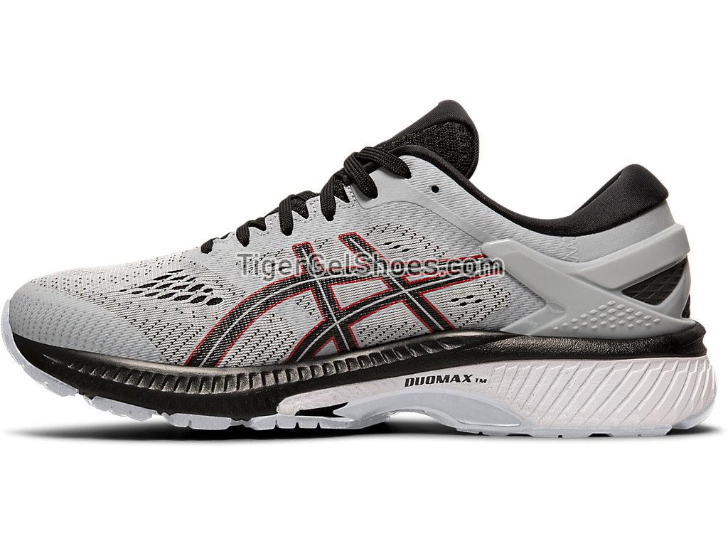 Asics GEL-KAYANO 26 Piedmont Grey/Black 1011A541-020 Mens Running Shoes