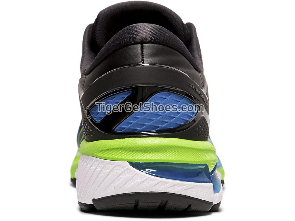 Asics GEL-KAYANO 26 Black/Electric Blue 1011A541-003 Mens Running Shoes