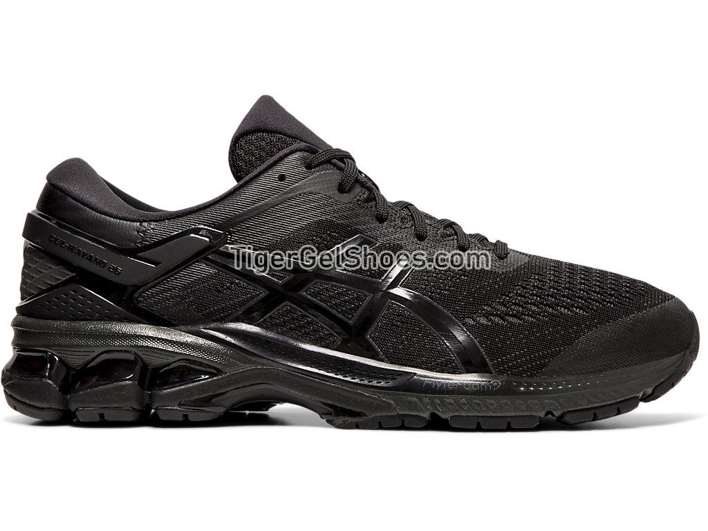 Asics GEL-KAYANO 26 (2E) Black/Black 1011A542-002 Mens Running Shoes
