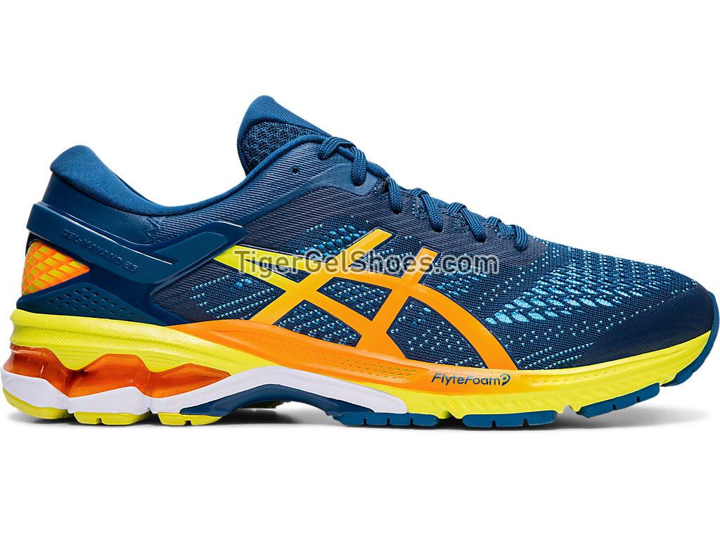 Asics GEL-KAYANO 26 SP Mako Blue/Sour Yuzu 1011A712-400 Mens Running Shoes