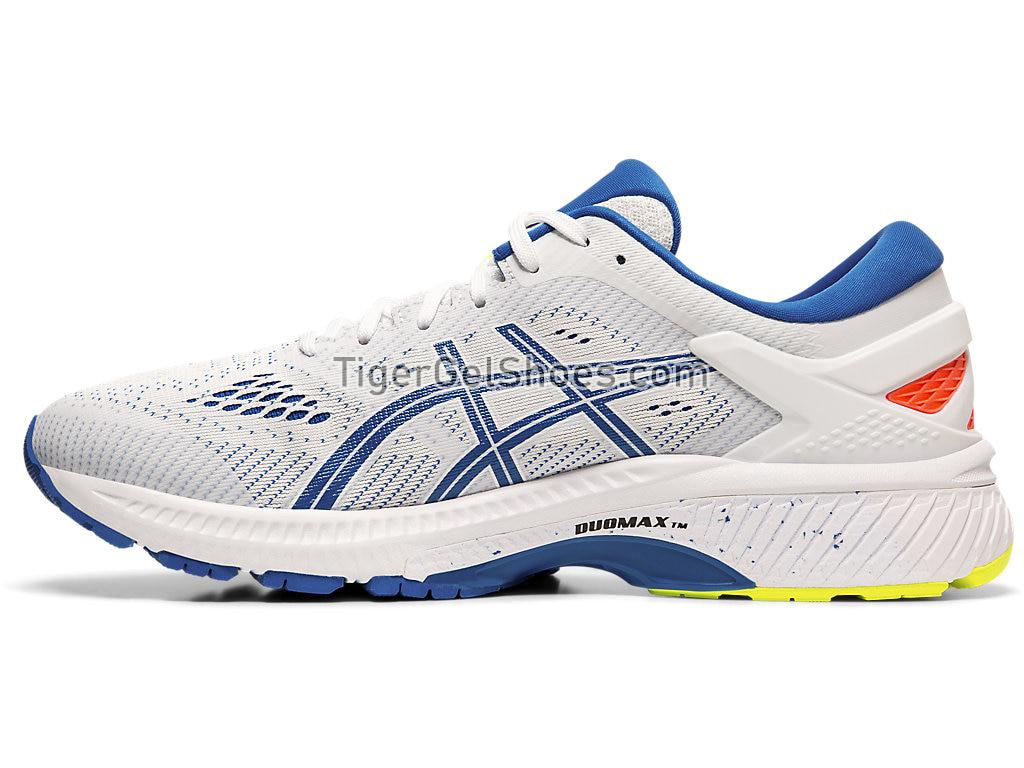 Asics GEL-KAYANO 26 White/Lake Drive 1011A541-100 Mens Running Shoes