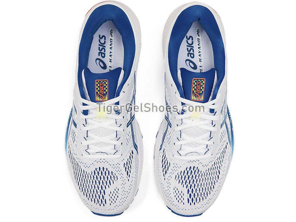 Asics GEL-KAYANO 26 White/Lake Drive 1011A541-100 Mens Running Shoes