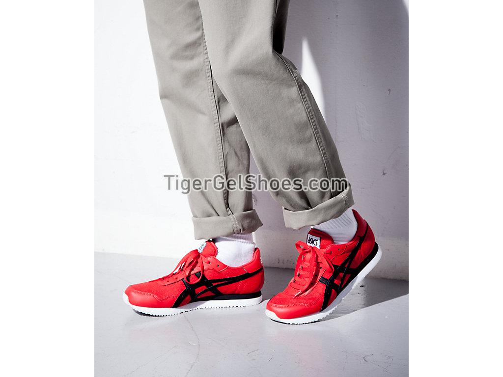 Asics TIGER RUNNER Classic Red/Black 1191A207-600 GEL Mens Shoes