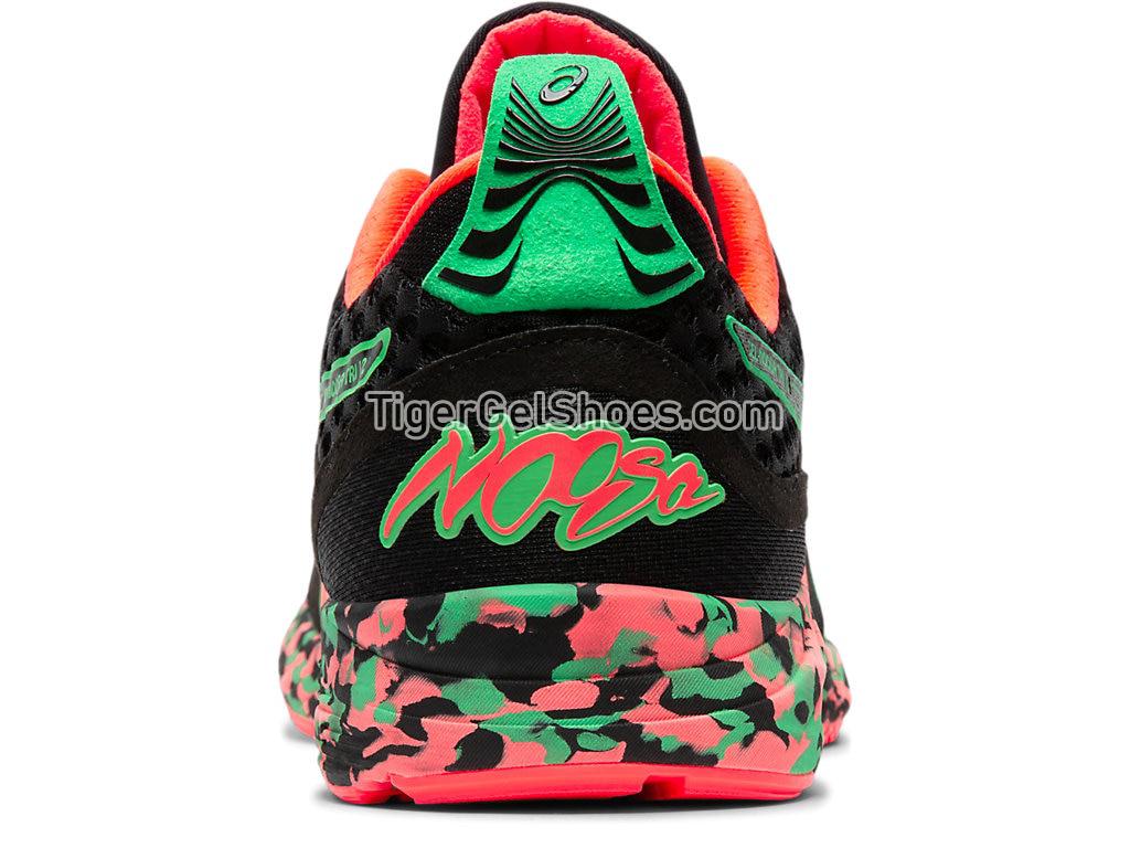 Asics GEL-NOOSA TRI 12 BLACK/FLASH CORAL 1011A673-001 Mens Running Shoes