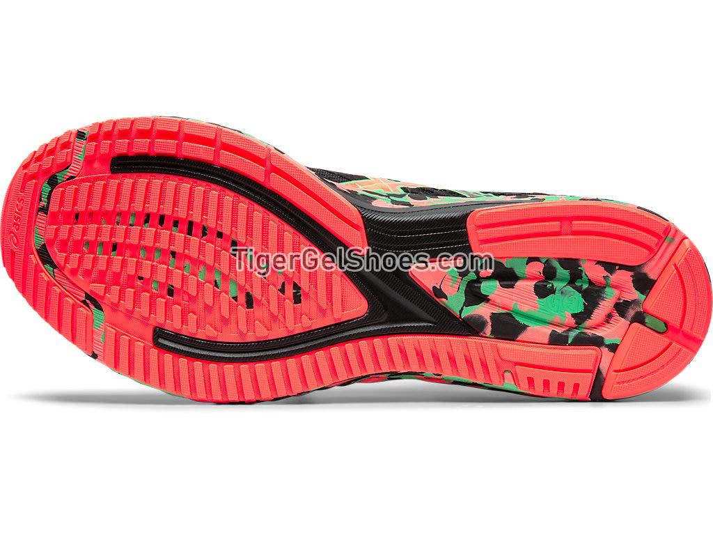 Asics GEL-NOOSA TRI 12 BLACK/FLASH CORAL 1011A673-001 Mens Running Shoes