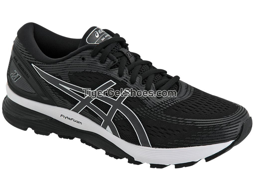 Asics GEL-Nimbus 21 Black/Dark Grey 1011A169-001 Mens Running Shoes