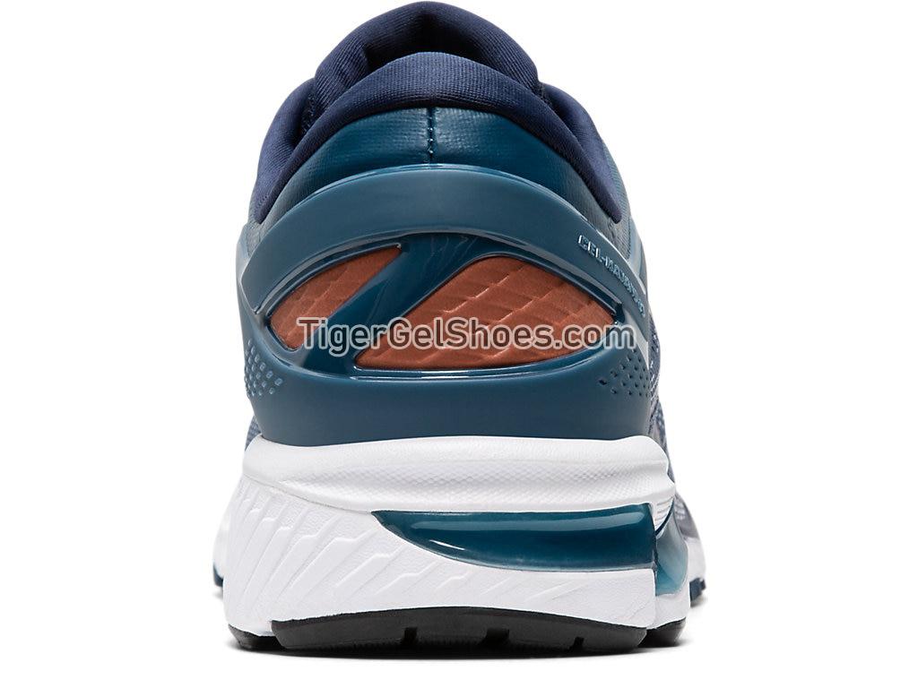 Asics GEL-KAYANO 26 (4E) Grand Shark/Peacoat 1011A536-401 Mens Running Shoes